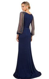 3 of 8 Nox Anabel Y410 Dress Navy-Blue