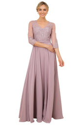 1 of 4 Nox Anabel Y532 Dress Taupe